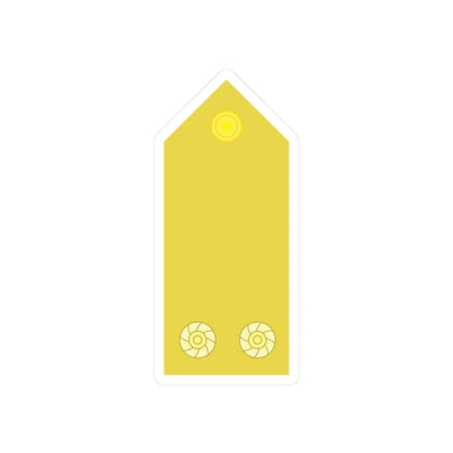 RTN 08 (Thailand) (Military Rank) STICKER Vinyl Kiss-Cut Decal 2 Inch White - The Sticker Space