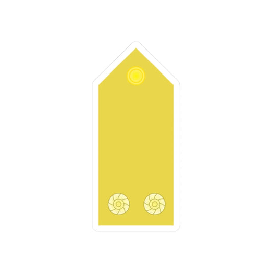 RTN 08 (Thailand) (Military Rank) STICKER Vinyl Kiss-Cut Decal 2 Inch White - The Sticker Space