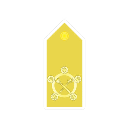 RTN 11 (Thailand) (Military Rank) STICKER Vinyl Kiss-Cut Decal 2 Inch White - The Sticker Space