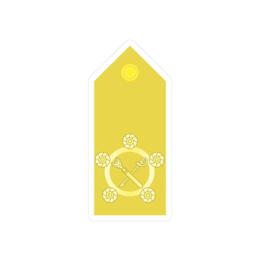 RTN 11 (Thailand) (Military Rank) STICKER Vinyl Kiss-Cut Decal 2 Inch White - The Sticker Space