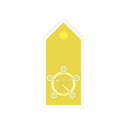 RTN 11 (Thailand) (Military Rank) STICKER Vinyl Kiss-Cut Decal 4 Inch White - The Sticker Space