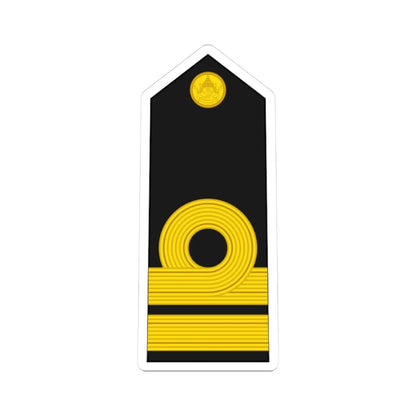 RTN OF 2 Lieutenant (Thailand) (Military Rank) STICKER Vinyl Kiss-Cut Decal 3 Inch White - The Sticker Space