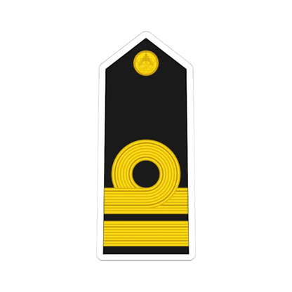 RTN OF 2 Lieutenant (Thailand) (Military Rank) STICKER Vinyl Kiss-Cut Decal 4 Inch White - The Sticker Space