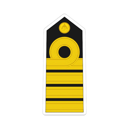 RTN OF 5 Captain (Thailand) (Military Rank) STICKER Vinyl Kiss-Cut Decal 6 Inch White - The Sticker Space