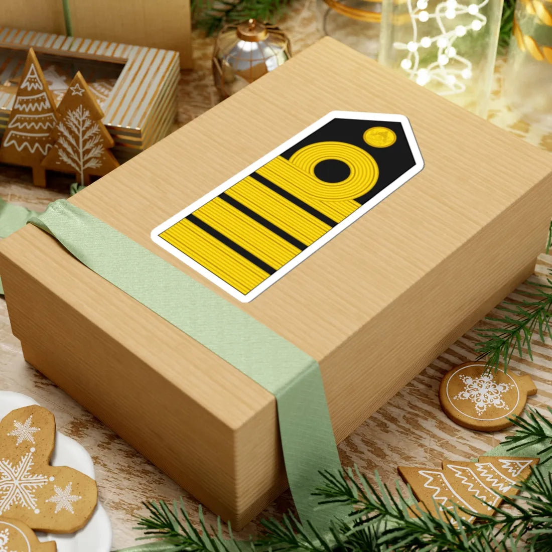 RTN OF 5 Captain (Thailand) (Military Rank) STICKER Vinyl Kiss-Cut Decal - The Sticker Space