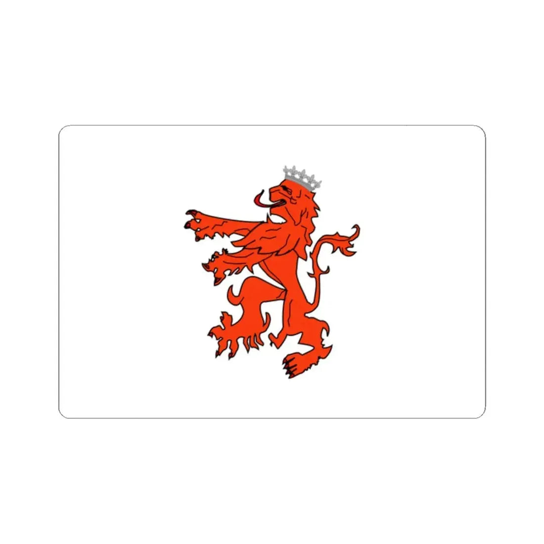 Rubenid Flag (Armenia) STICKER Vinyl Kiss-Cut Decal 2 Inch White - The Sticker Space