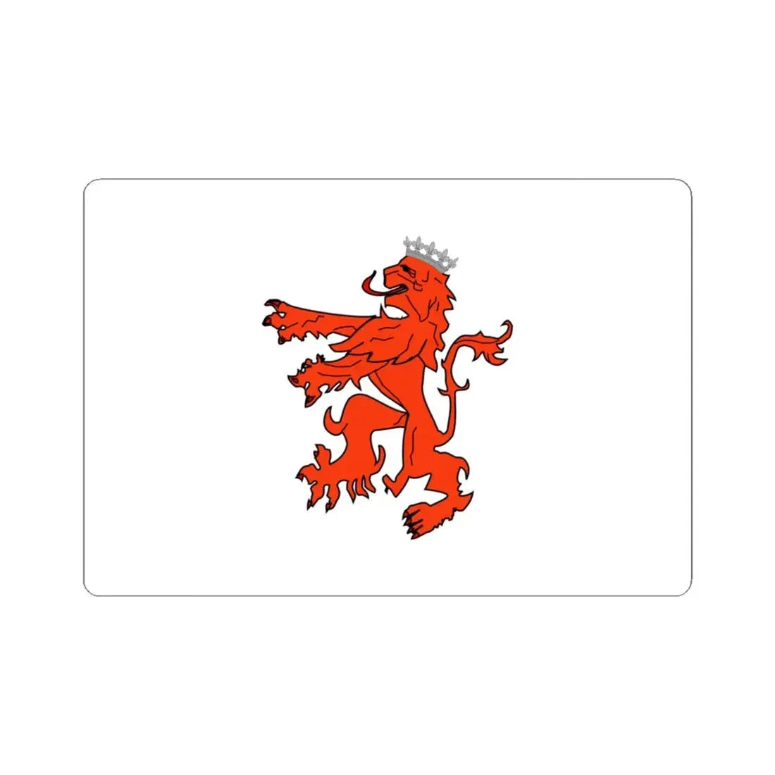 Rubenid Flag (Armenia) STICKER Vinyl Kiss-Cut Decal 4 Inch White - The Sticker Space