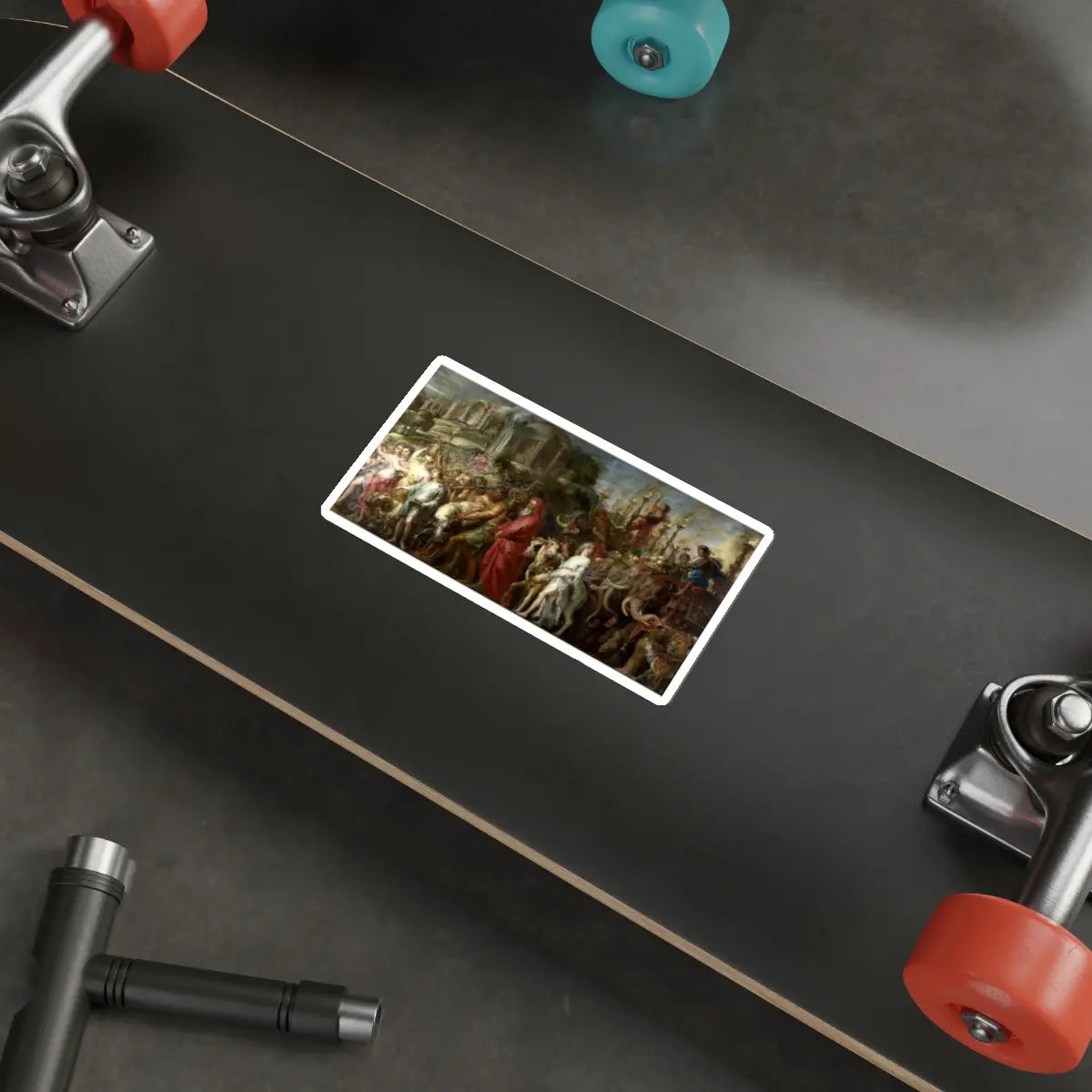 SKU:17593993676620604074 Sticker types:White Shape:Die-Cut Sizes:5" × 5"