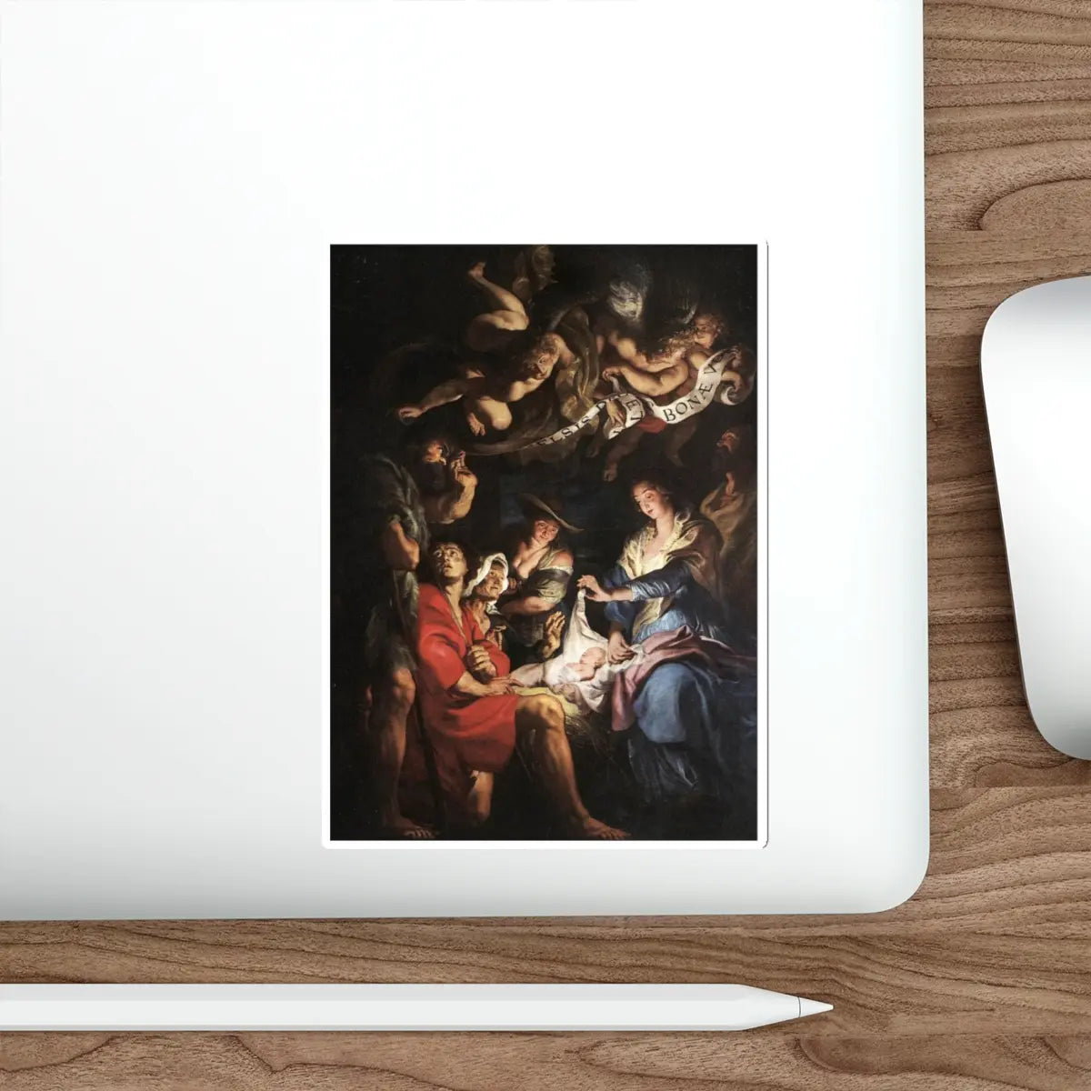 SKU:10473189933821689226 Sticker types:White Shape:Die-Cut Sizes:5" × 5"