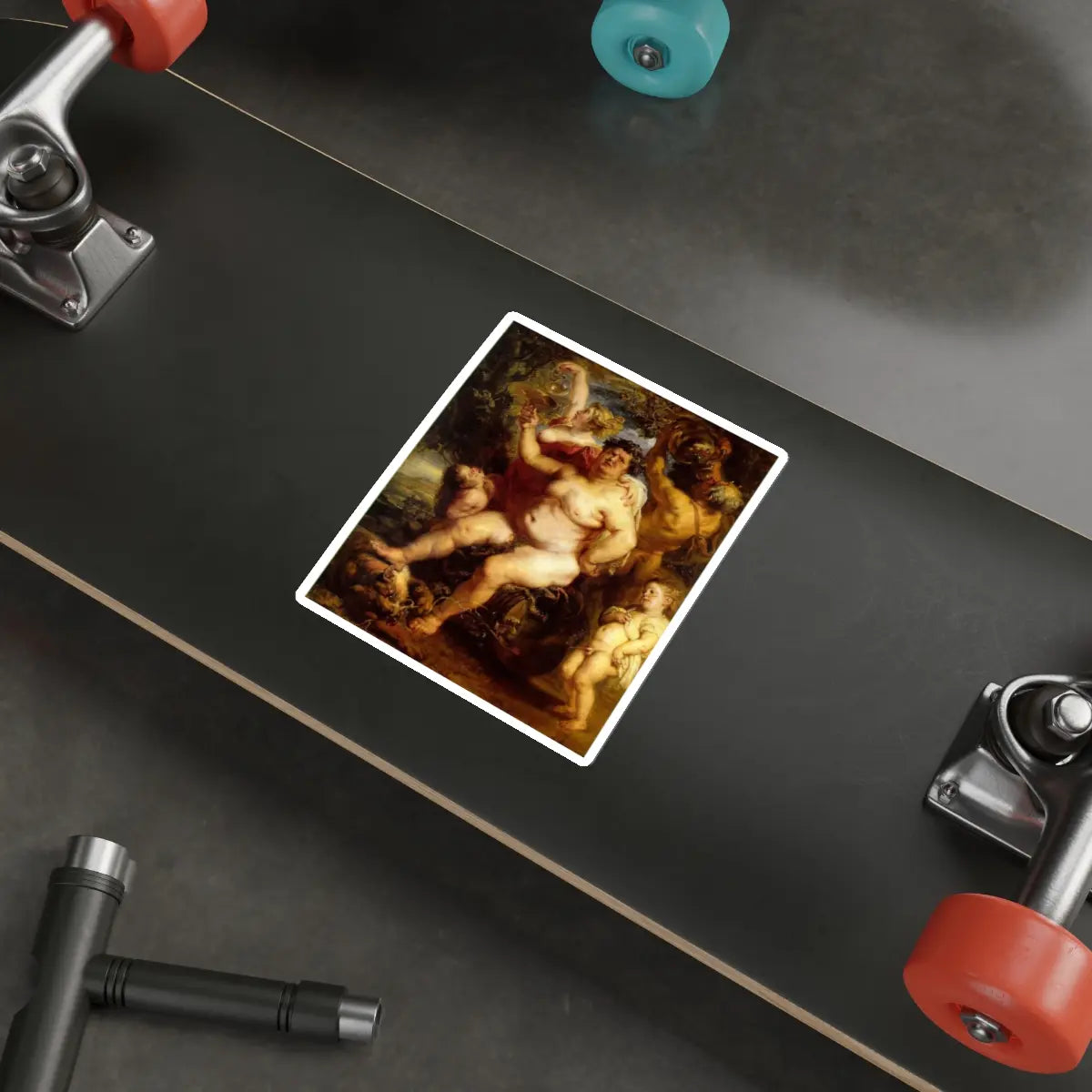 SKU:13363175821747523141 Sticker types:White Shape:Die-Cut Sizes:5" × 5"