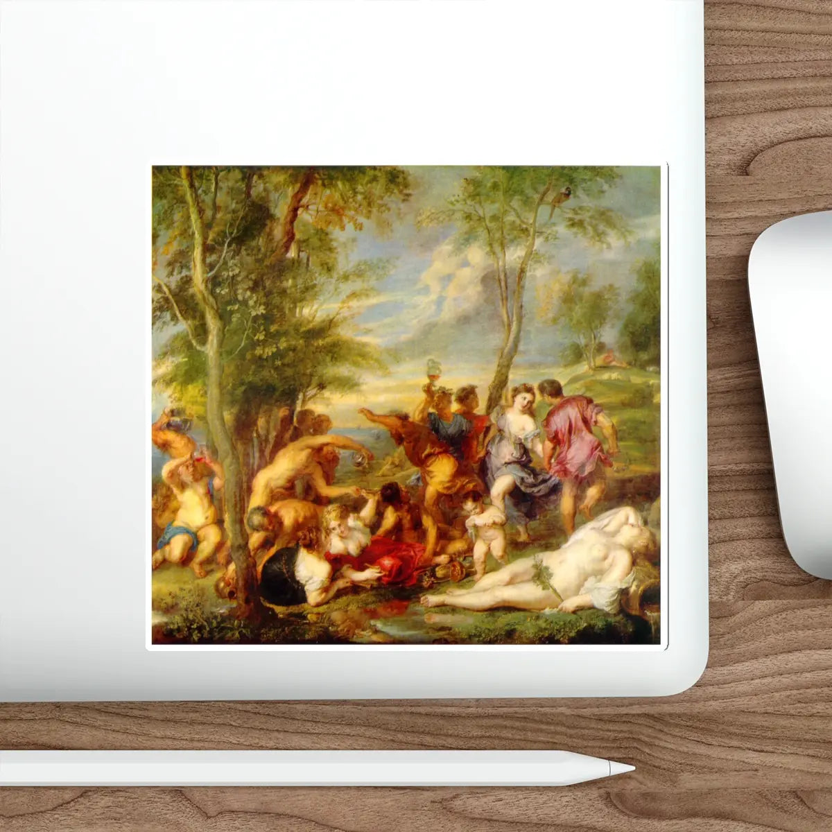 SKU:10226066259221790262 Sticker types:White Shape:Die-Cut Sizes:6" × 6"