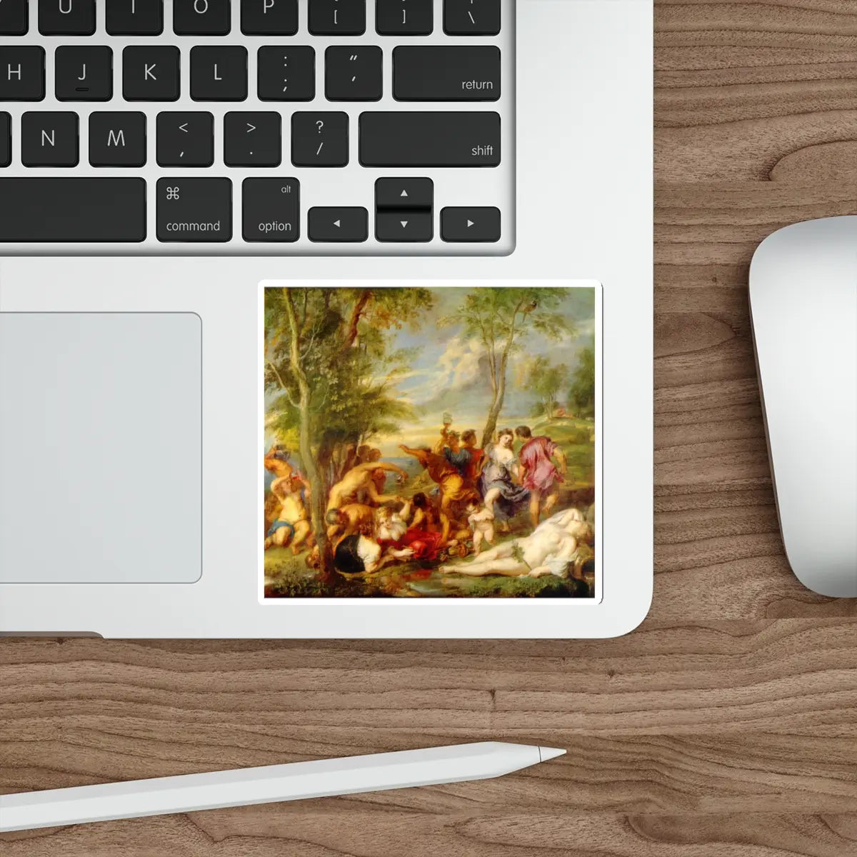 SKU:16227867865489412513 Sticker types:White Shape:Die-Cut Sizes:4" × 4"
