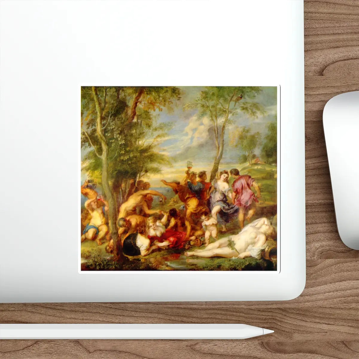 SKU:23218593714586126155 Sticker types:White Shape:Die-Cut Sizes:5" × 5"