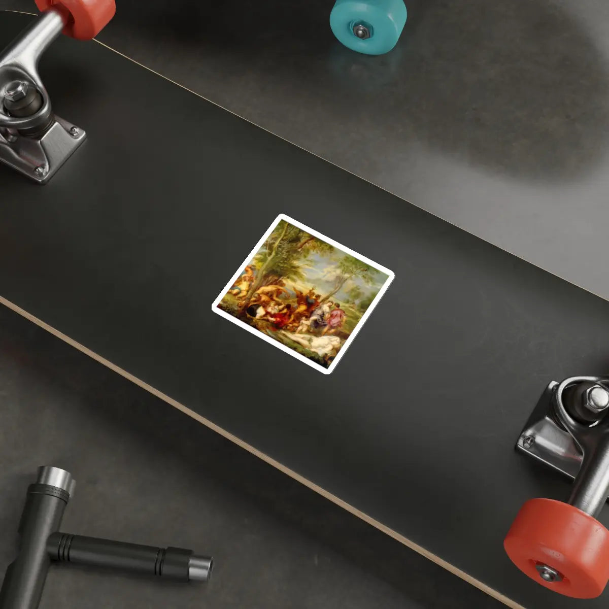 SKU:43936415651621660917 Sticker types:White Shape:Die-Cut Sizes:3" × 3"
