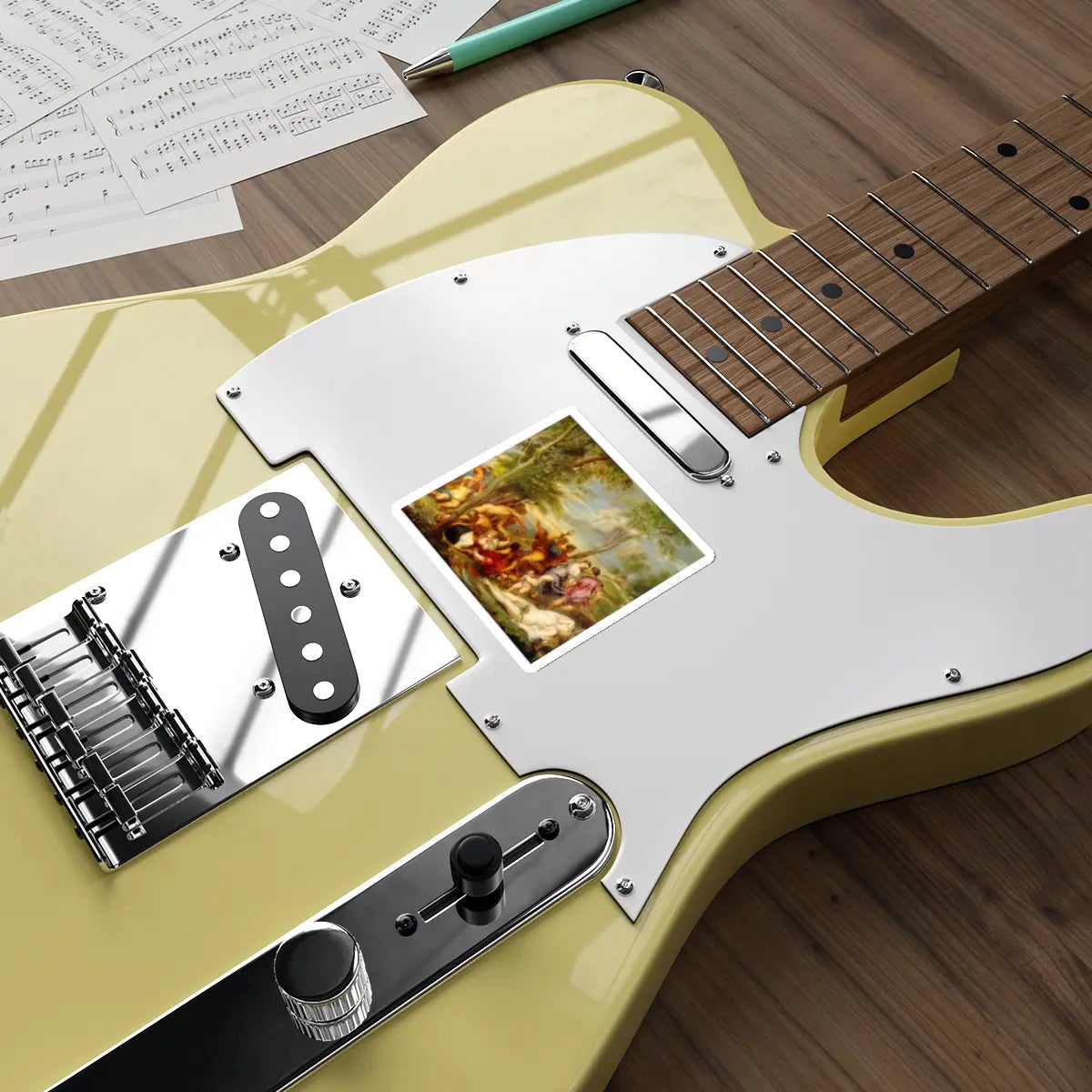 SKU:43936415651621660917 Sticker types:White Shape:Die-Cut Sizes:3" × 3"