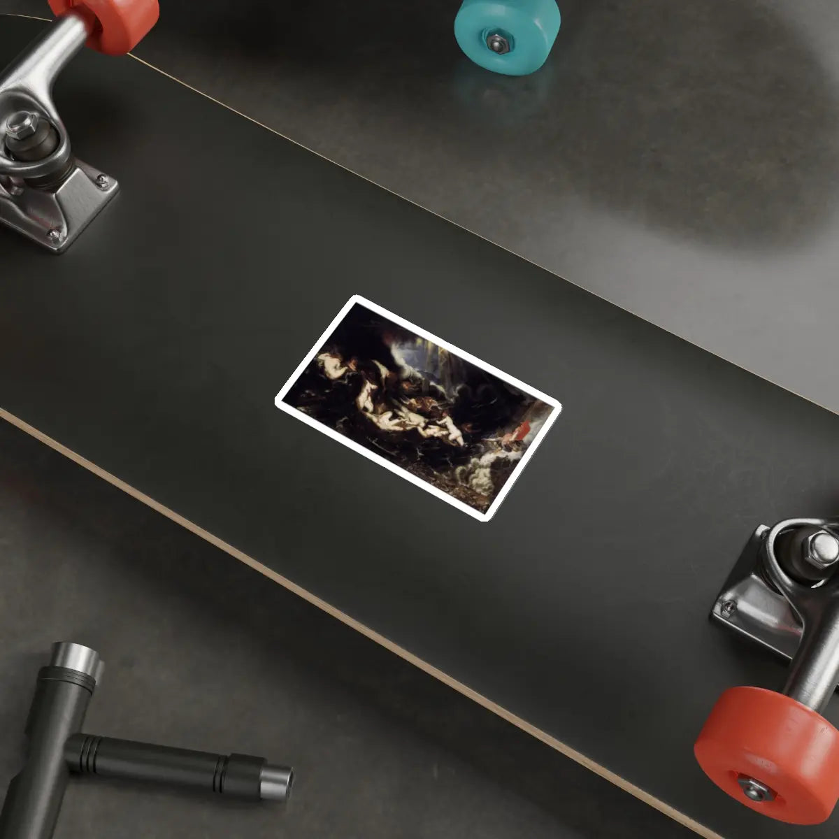 SKU:19616101911124313041 Sticker types:White Shape:Die-Cut Sizes:4" × 4"