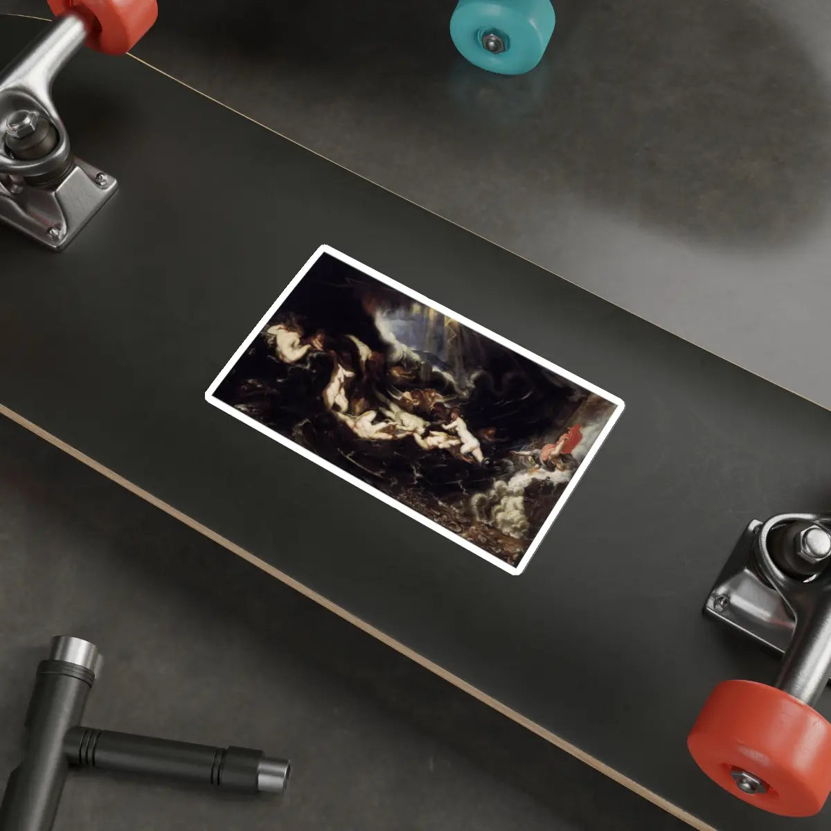 SKU:25143092335947185552 Sticker types:White Shape:Die-Cut Sizes:6" × 6"
