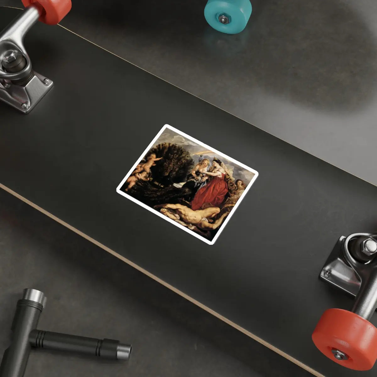 SKU:24211382255852320545 Sticker types:White Shape:Die-Cut Sizes:4" × 4"