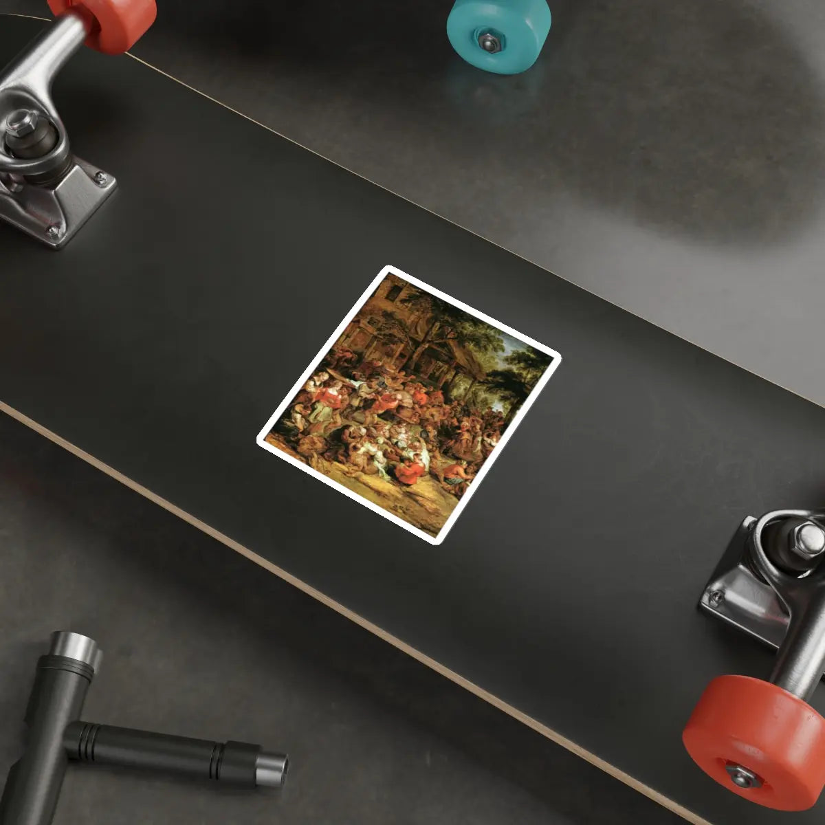 SKU:39850054440784054510 Sticker types:White Shape:Die-Cut Sizes:4" × 4"