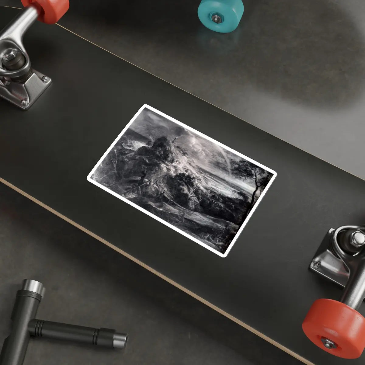 SKU:24957077425975829737 Sticker types:White Shape:Die-Cut Sizes:6" × 6"