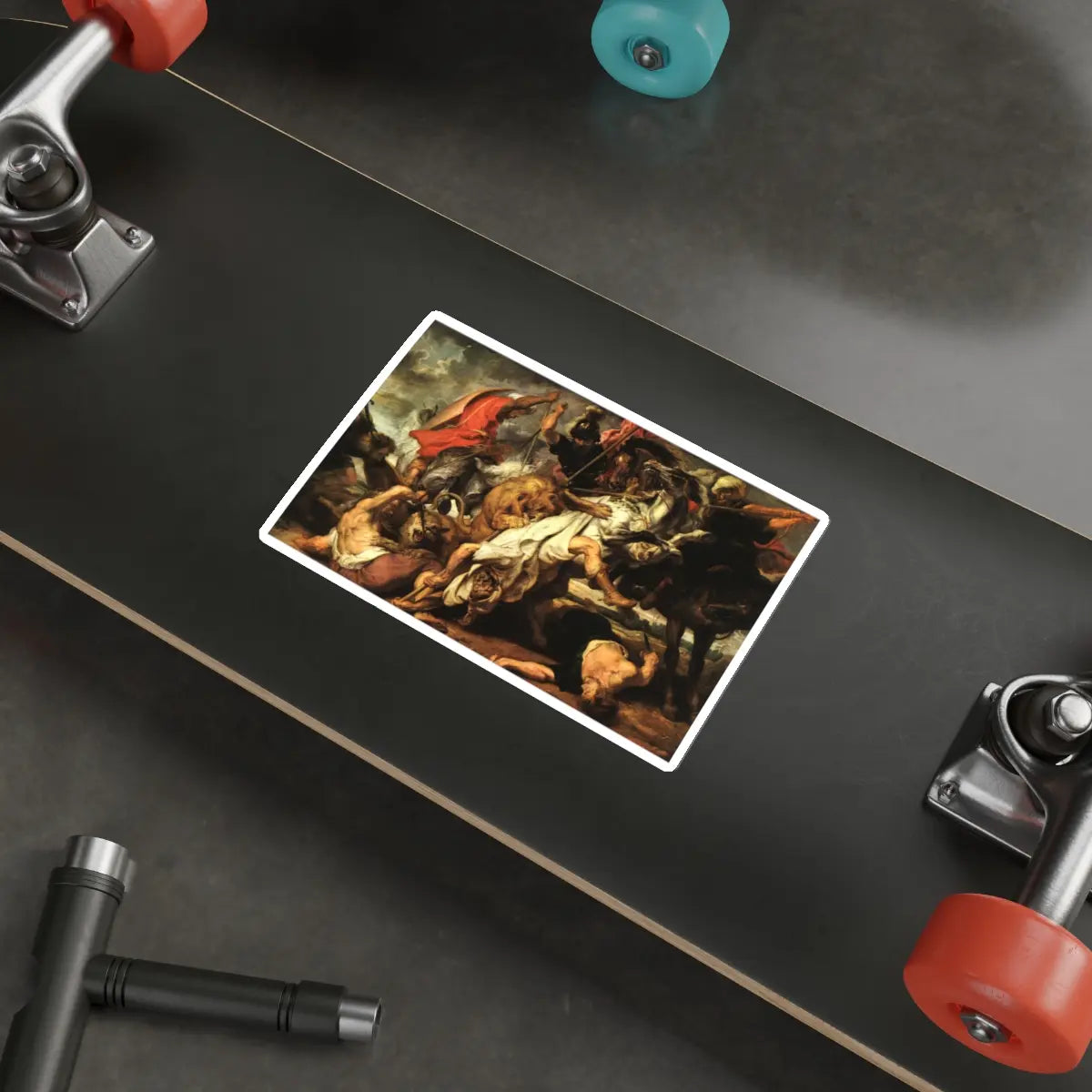 SKU:14375379163328532185 Sticker types:White Shape:Die-Cut Sizes:6" × 6"