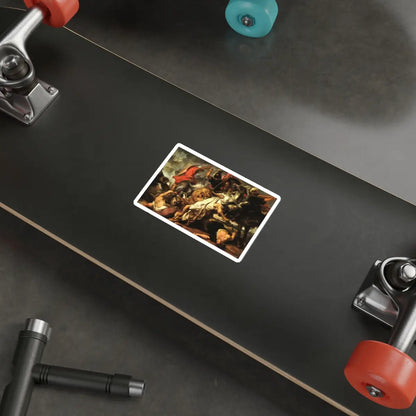 SKU:15146645636192469550 Sticker types:White Shape:Die-Cut Sizes:4" × 4"