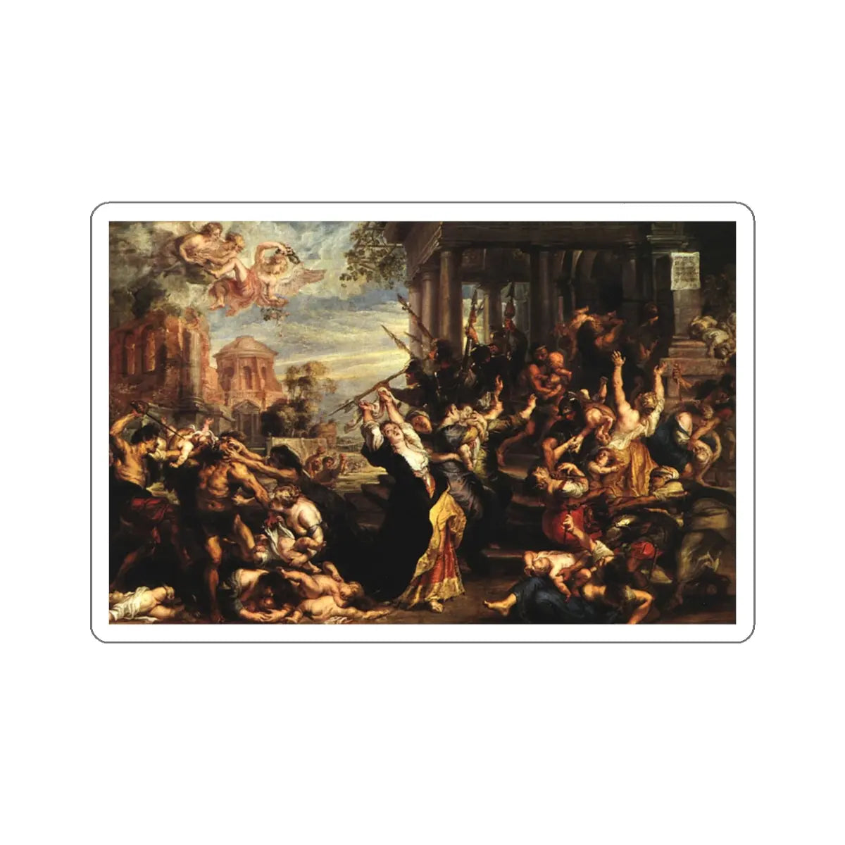 SKU:14426649724670033752 Sticker types:White Shape:Die-Cut Sizes:5" × 5"