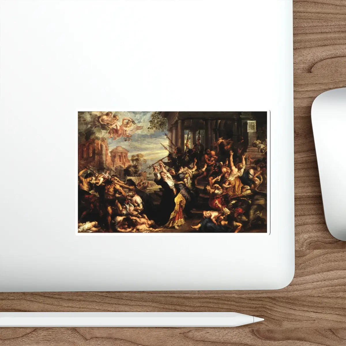 SKU:14426649724670033752 Sticker types:White Shape:Die-Cut Sizes:5" × 5"