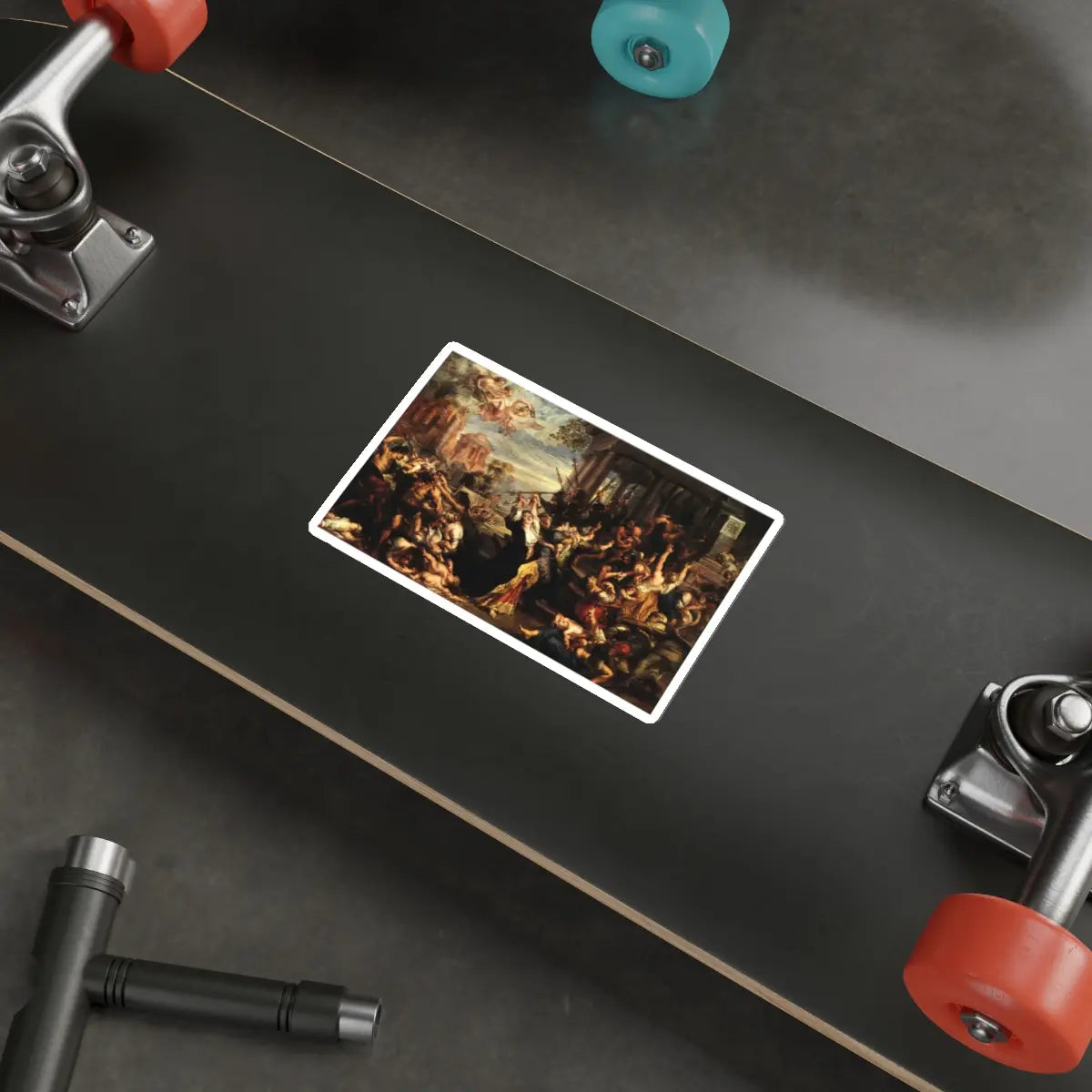 SKU:14426649724670033752 Sticker types:White Shape:Die-Cut Sizes:5" × 5"