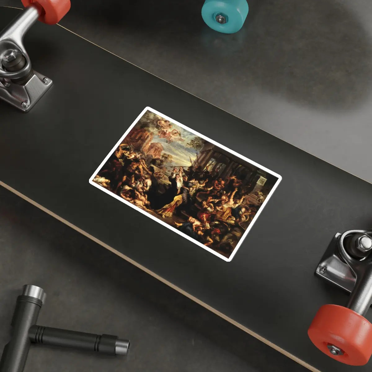 SKU:82241846754443369671 Sticker types:White Shape:Die-Cut Sizes:6" × 6"