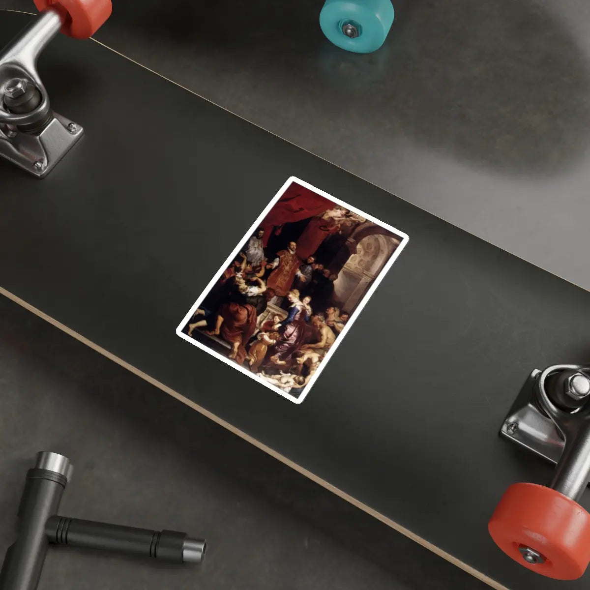 SKU:10767748134801744829 Sticker types:White Shape:Die-Cut Sizes:5" × 5"