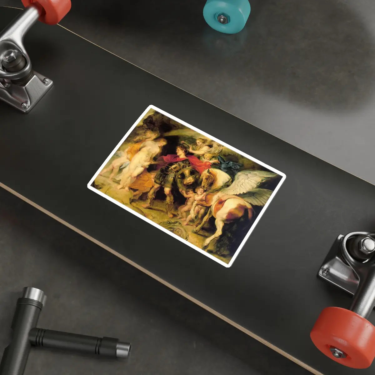 SKU:33732439006466288111 Sticker types:White Shape:Die-Cut Sizes:6" × 6"