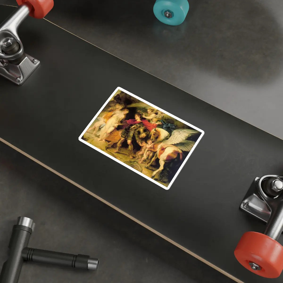 SKU:71613753961872232855 Sticker types:White Shape:Die-Cut Sizes:5" × 5"