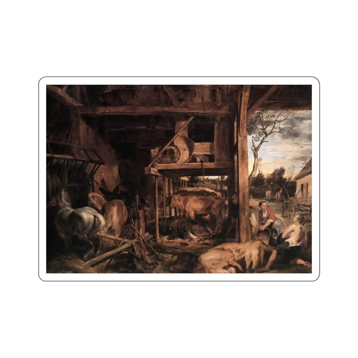 SKU:15758187298706190963 Sticker types:White Shape:Die-Cut Sizes:2" × 2"