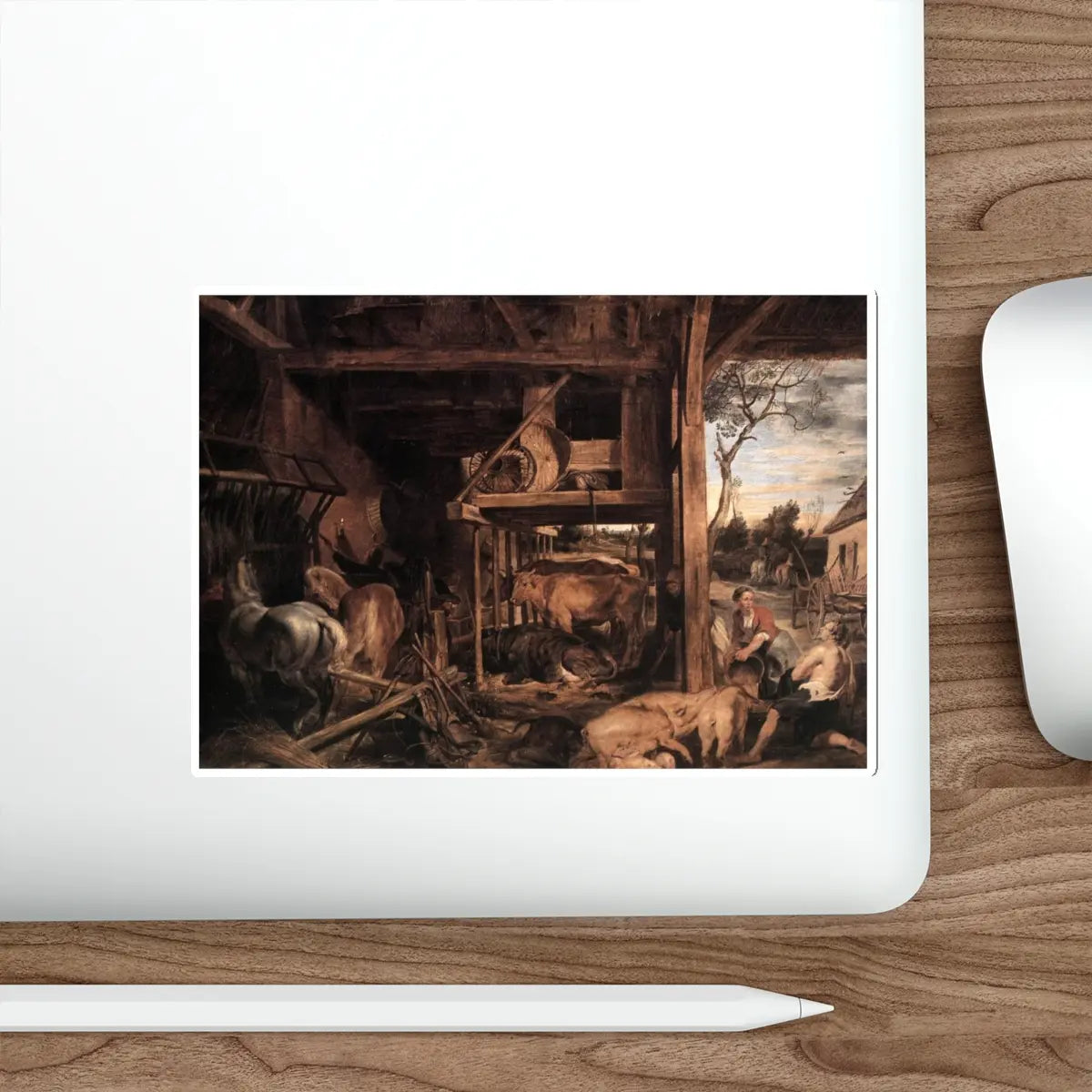 SKU:29706611451293841363 Sticker types:White Shape:Die-Cut Sizes:6" × 6"