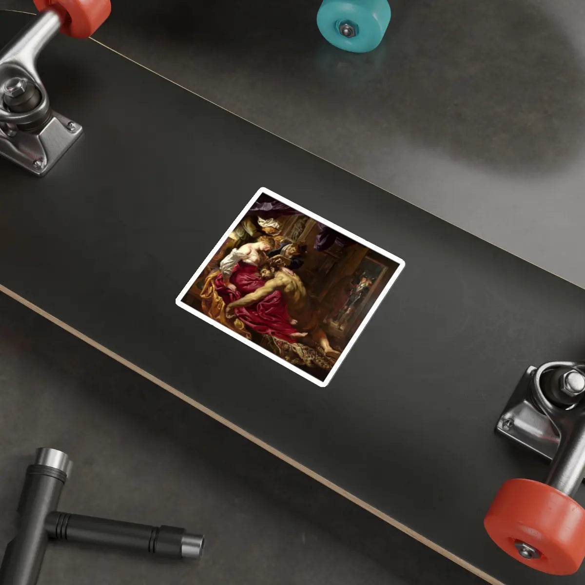 SKU:31657058682744849696 Sticker types:White Shape:Die-Cut Sizes:4" × 4"