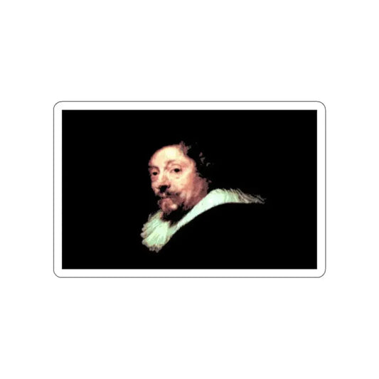 RUBENS, Peter Paul - Self-Portrait 2_1 (Artwork) STICKER Vinyl Die-Cut Decal White Die-Cut 2 Inch - The Sticker Space