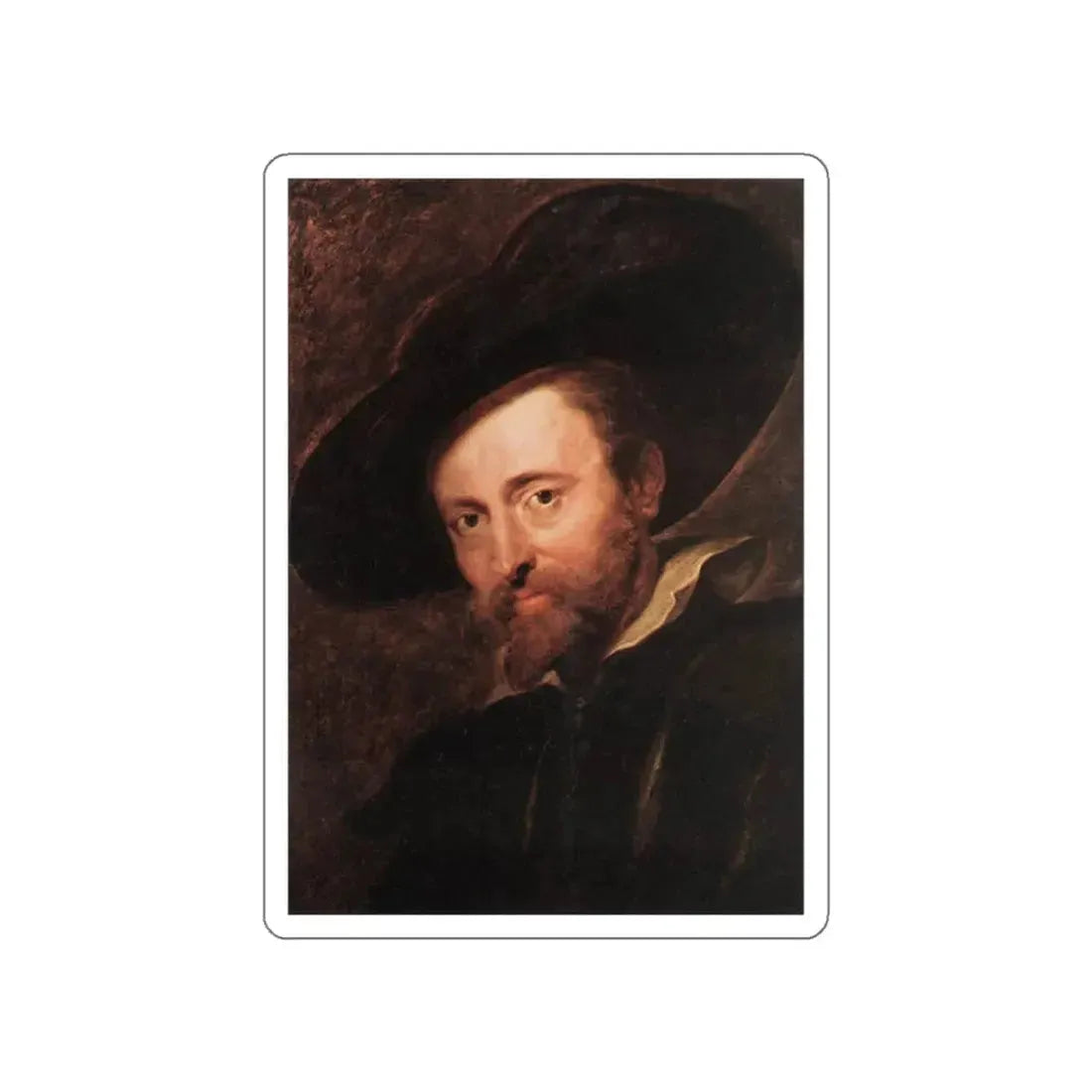 RUBENS, Peter Paul - Self-Portrait (Artwork) STICKER Vinyl Die-Cut Decal - The Sticker Space