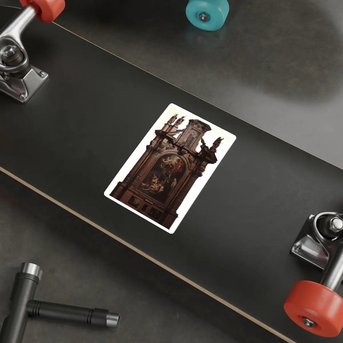 SKU:28623449926516012551 Sticker types:White Shape:Die-Cut Sizes:5" × 5"