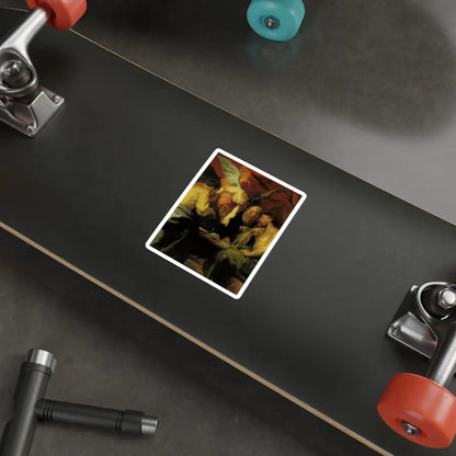 SKU:17866149147114966067 Sticker types:White Shape:Die-Cut Sizes:4" × 4"