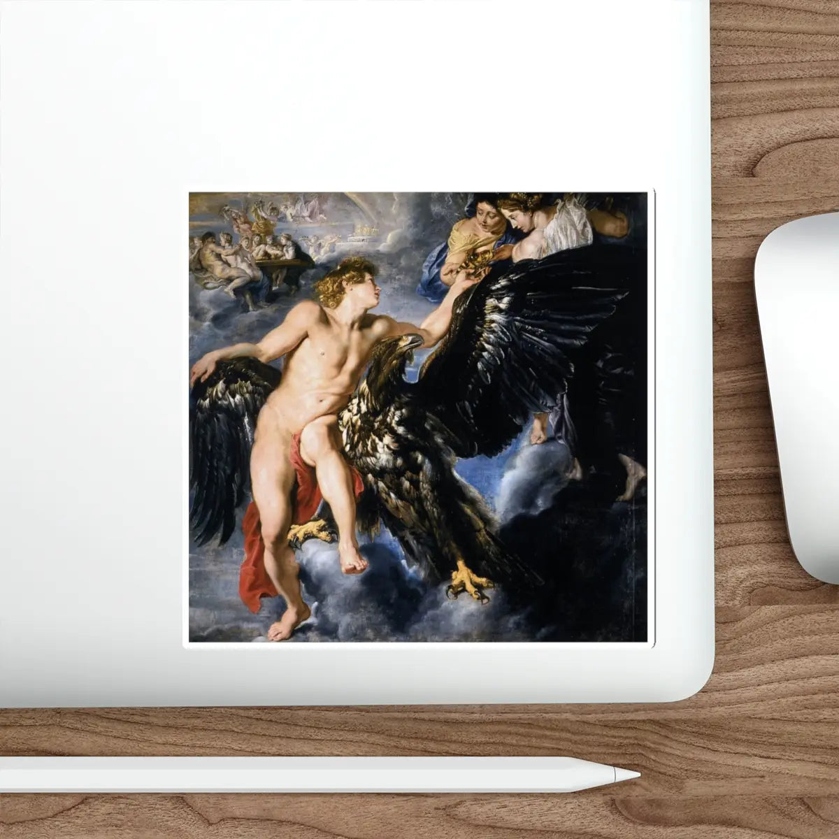 SKU:24100535867712363359 Sticker types:White Shape:Die-Cut Sizes:5" × 5"