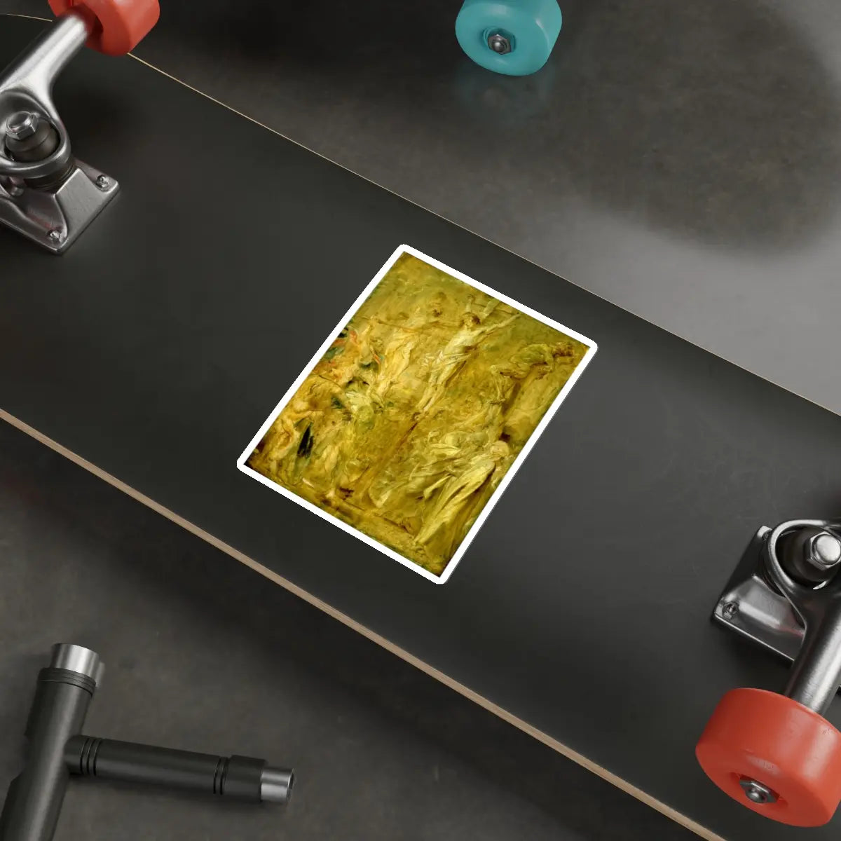 SKU:11681449380625190040 Sticker types:White Shape:Die-Cut Sizes:5" × 5"