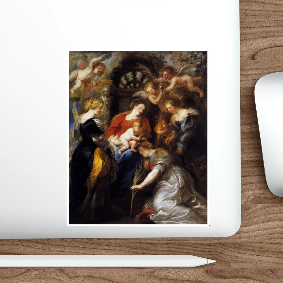 SKU:10455119508694834946 Sticker types:White Shape:Die-Cut Sizes:6" × 6"