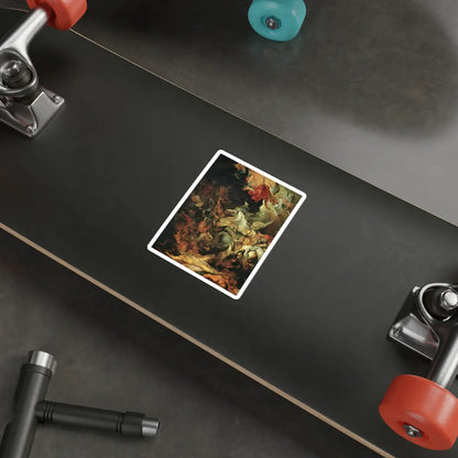 SKU:12219652234953763985 Sticker types:White Shape:Die-Cut Sizes:4" × 4"