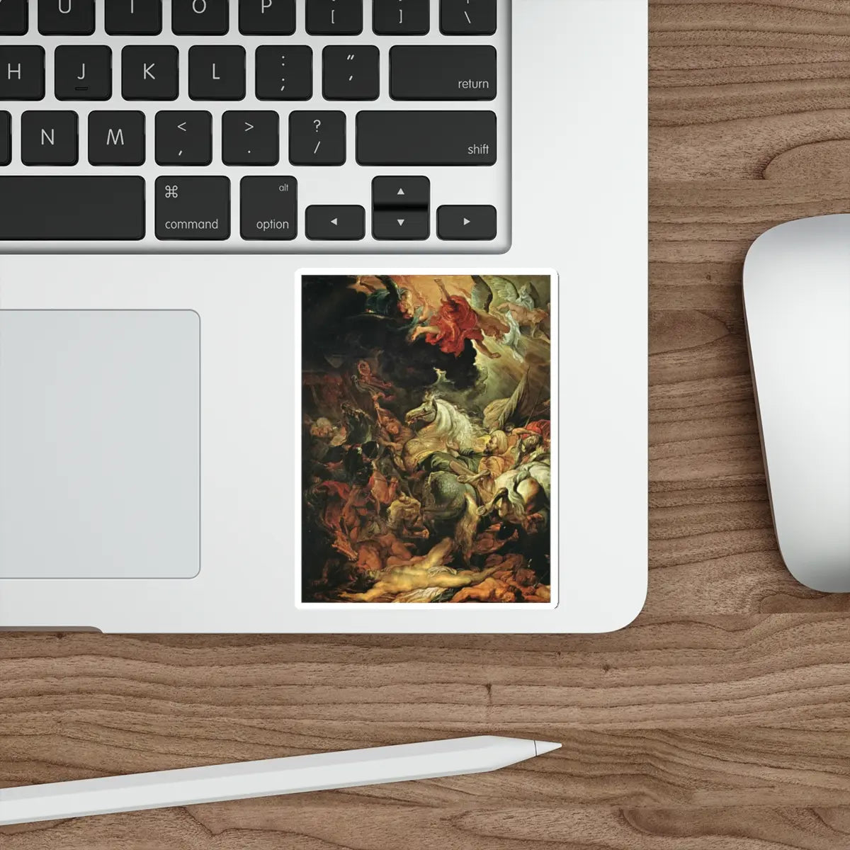 SKU:12219652234953763985 Sticker types:White Shape:Die-Cut Sizes:4" × 4"