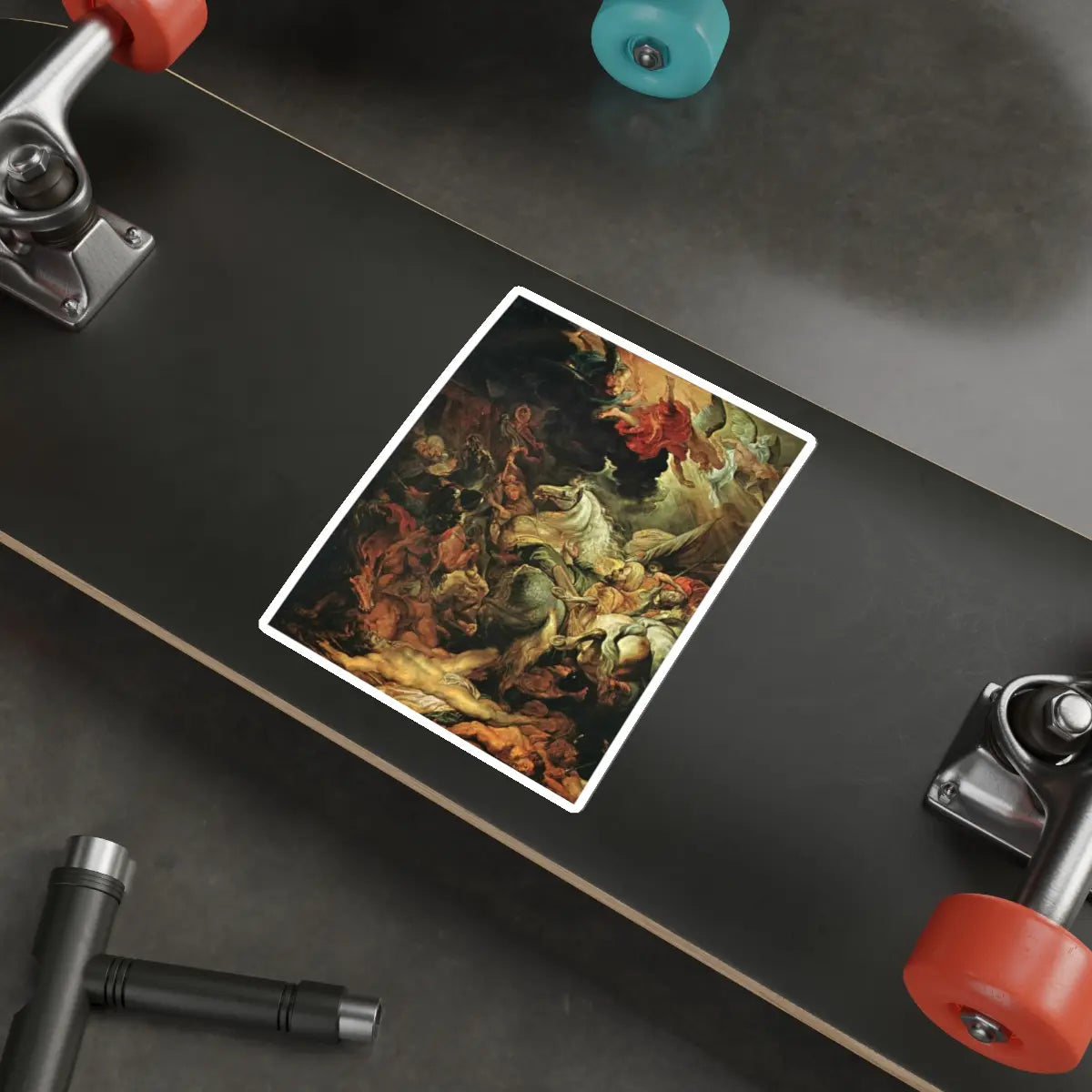 SKU:15519413401444259463 Sticker types:White Shape:Die-Cut Sizes:6" × 6"