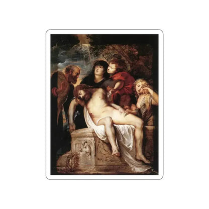 RUBENS, Peter Paul - The Deposition (Artwork) STICKER Vinyl Die-Cut Decal White Die-Cut 5 Inch - The Sticker Space