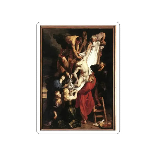 RUBENS, Peter Paul - The Deposition_1 (Artwork) STICKER Vinyl Die-Cut Decal White Die-Cut 2 Inch - The Sticker Space