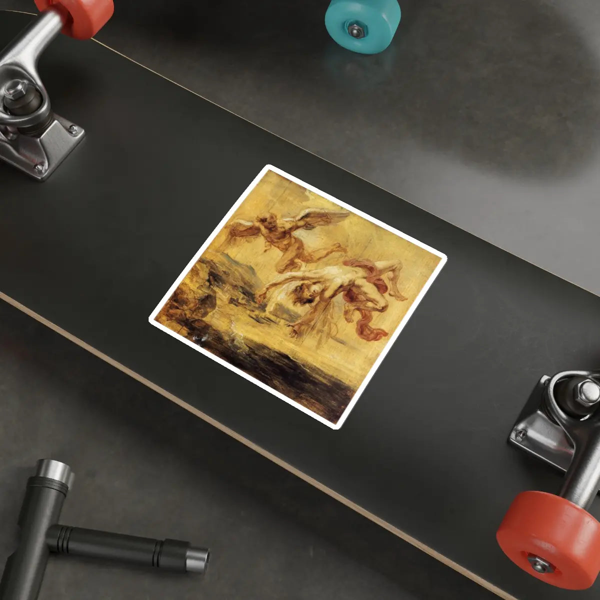SKU:49888323519065545550 Sticker types:White Shape:Die-Cut Sizes:5" × 5"