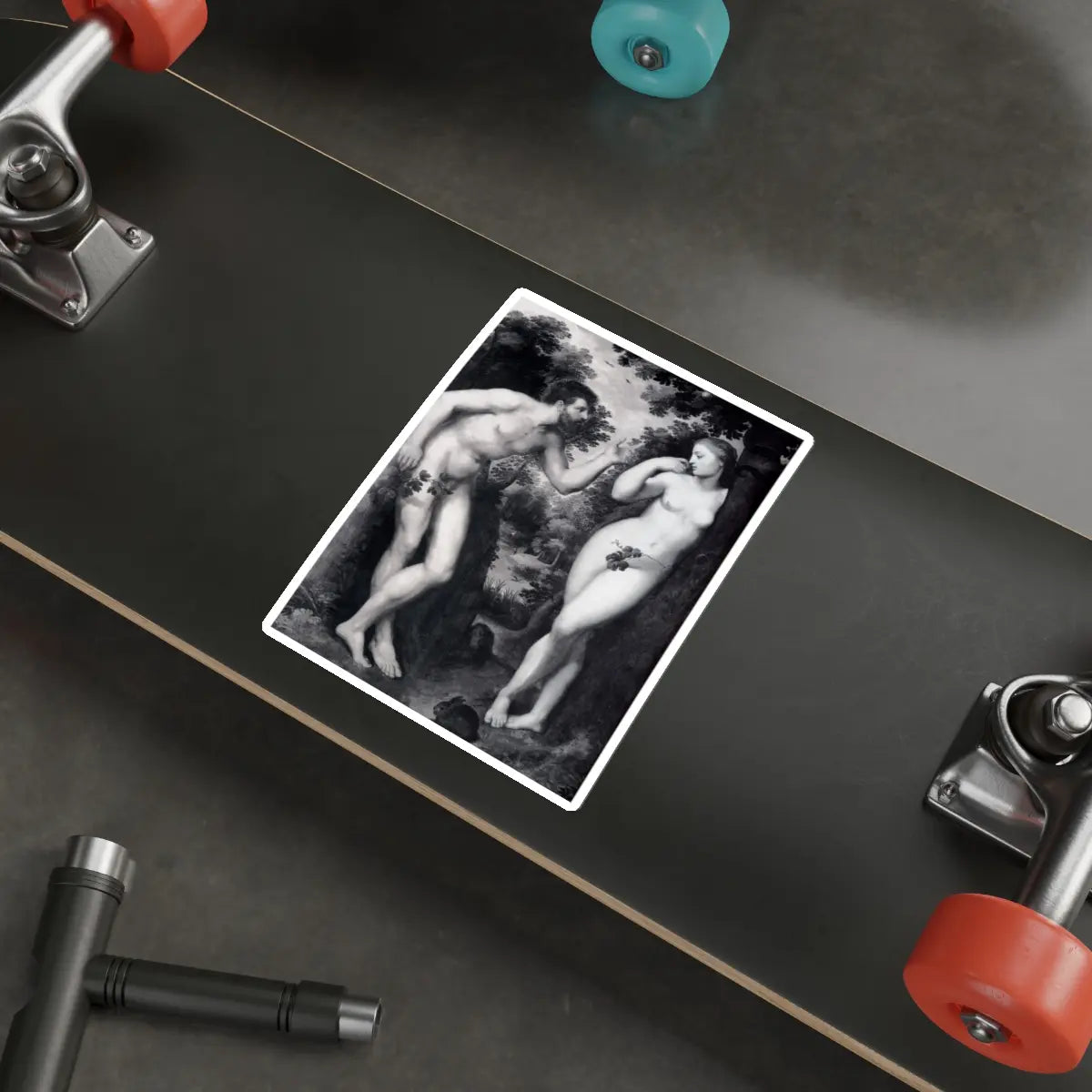 SKU:28975616031301229197 Sticker types:White Shape:Die-Cut Sizes:6" × 6"